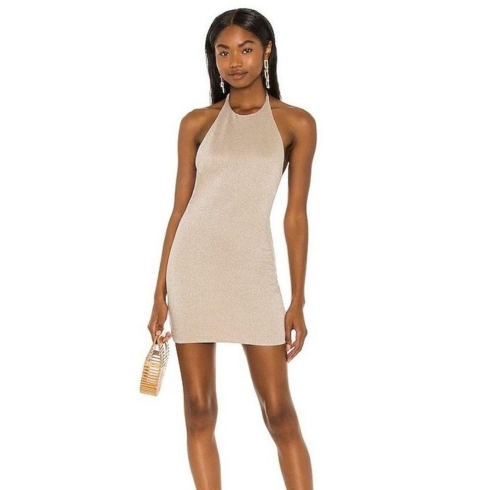 Lovewave Clark mini halter dress